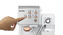 Breville One-Touch CoffeeHouse - White and Rose Gold Button Press Image 5 of 17